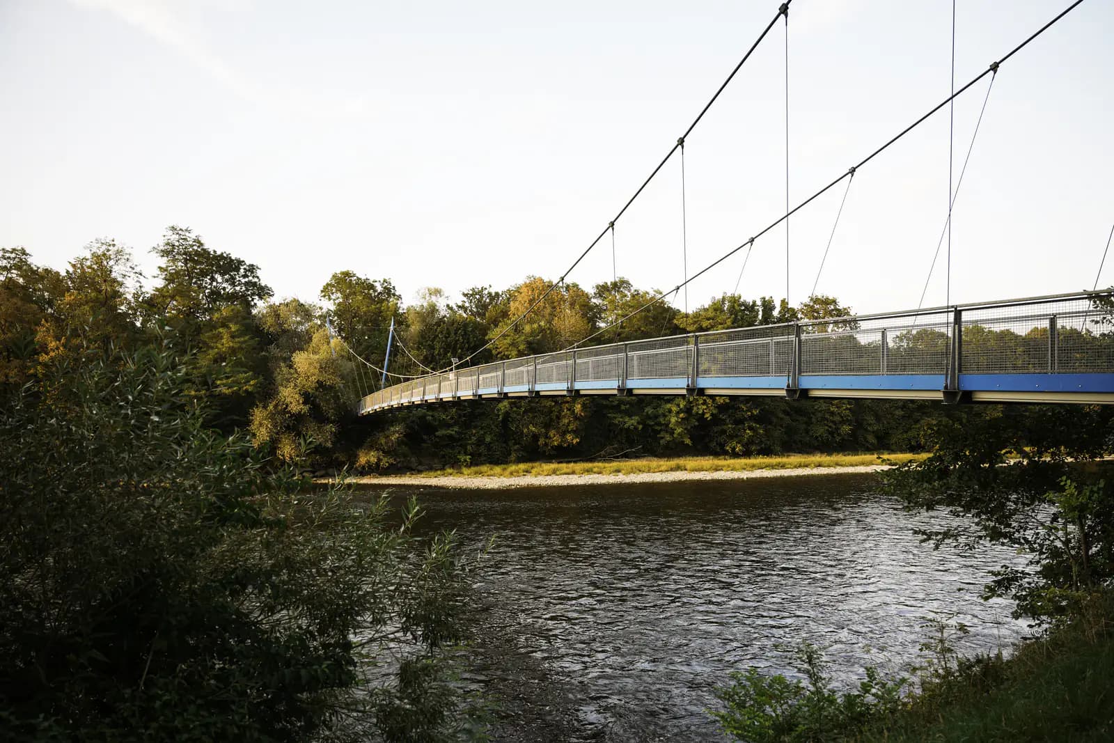 Bridge across the Mura river near Gostilna Hrast